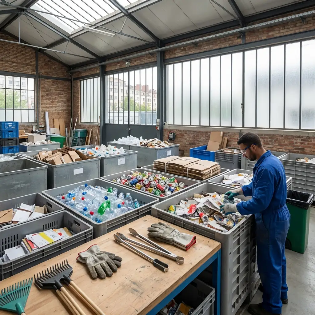 Tri, recyclage et valorisation des objets