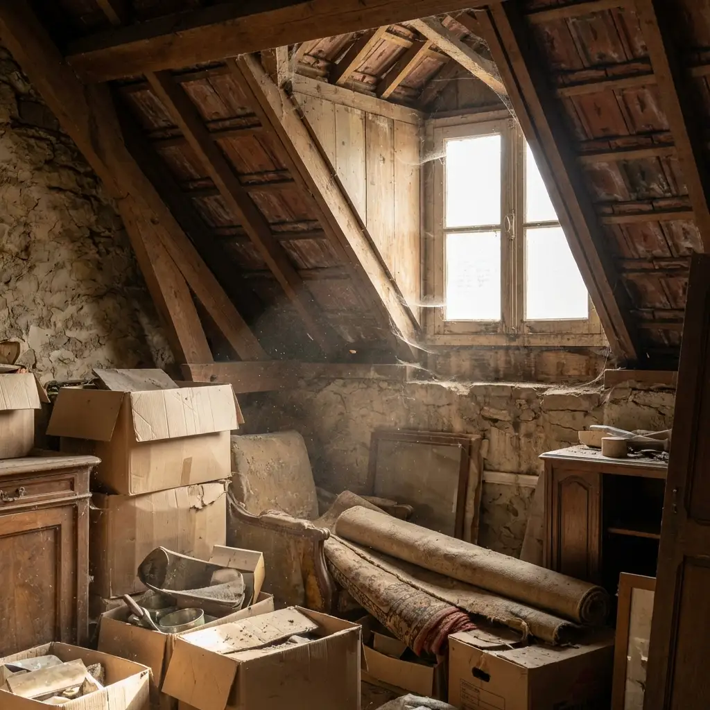Particuliers : maison, appartement, cave et grenier