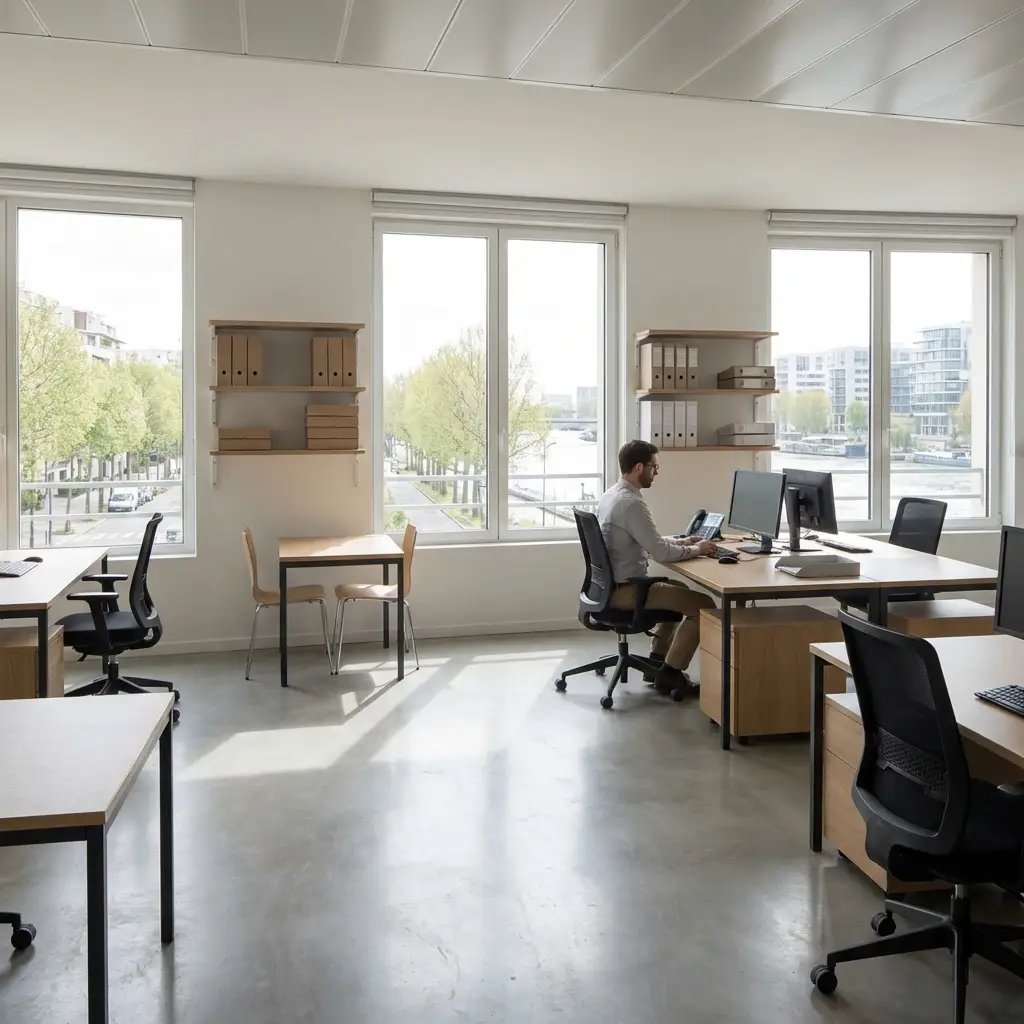 Locaux professionnels, bureaux et archives à Gennevilliers