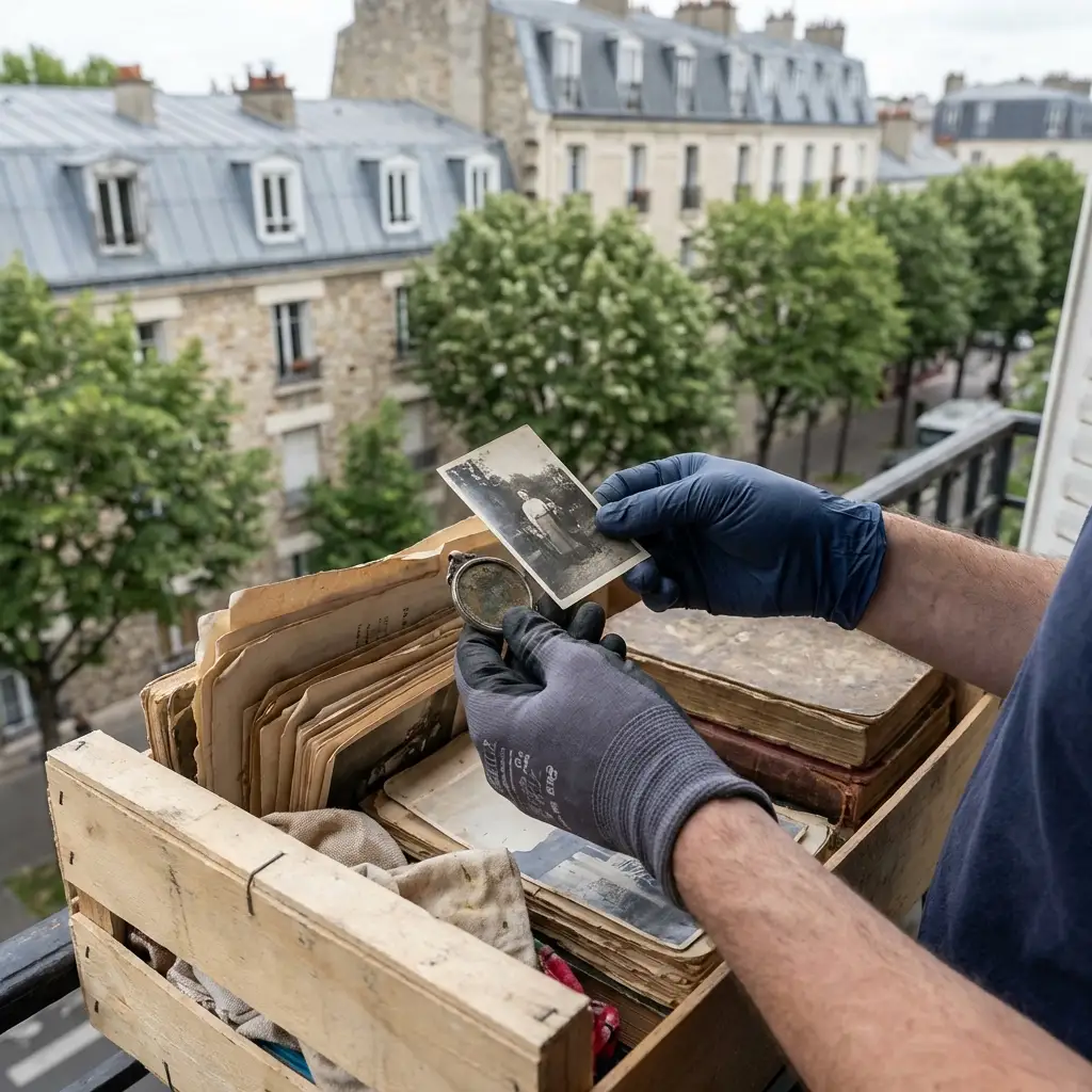 Débarras après décès : tri méthodique et respect des biens